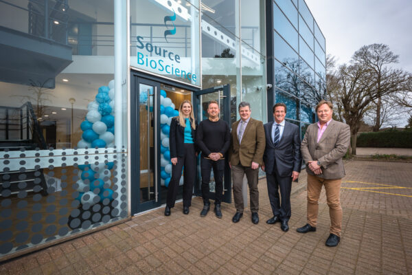 The opening of the Cambridge Genomics facility.